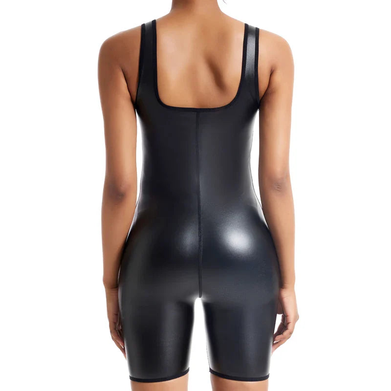 Sleek Women's Shapewear Bodysuit - U Neck Sleeveless, Stylish Comfort for Every Occasion