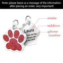 Personalized Stainless Steel Pet ID Tag for Dogs and Cats  ourlum.com G  