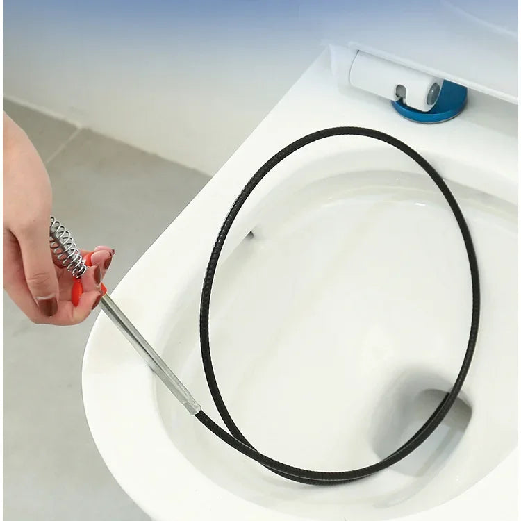 Kitchen Sink Cleaning Pipe Plunger and Sinks Sewer Toilet Unclogging With Grab Handle Factory Supply Four-jaw Pickup Unblocker