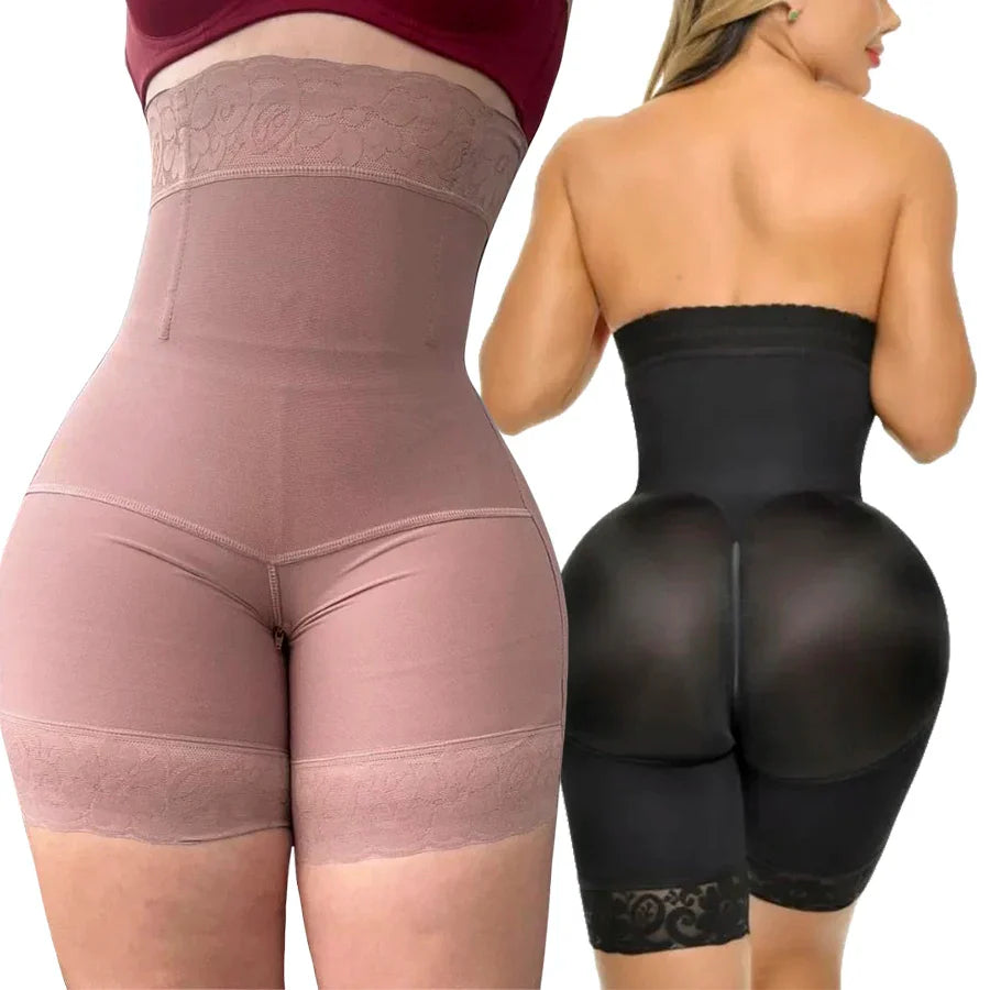 Seamless High Waist Shapewear: Butt Lifting Compression Panties for Women