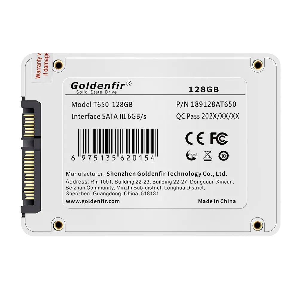 Goldenfir Brand 2.5" SSD - Enhance Your Storage and Workflow Speeds  ourlum.com   