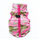 Winter-ready Dog Jacket with Zip Closure and Waterproof Coating  ourlum.com 26C XS 