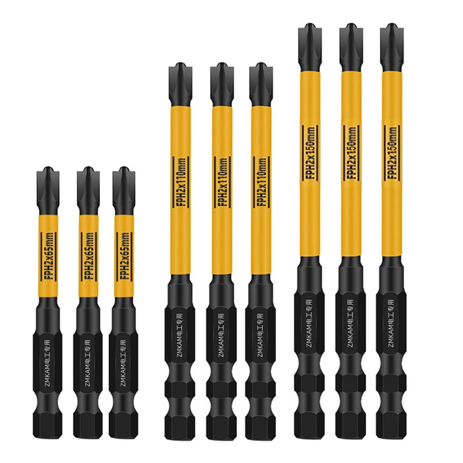 Electrician Special Screwdriver Bits Set with Magnetic Impact Drill Nut Driver  ourlum.com   