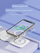 Three-in-One Wireless Charger for Apple 15/13 and Watch