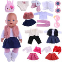 Reborn Doll Fashion Set: Trendy Clothes for 16-18 Inch