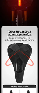 Comfortable Gel Bicycle Saddle Cover with Memory Foam Design