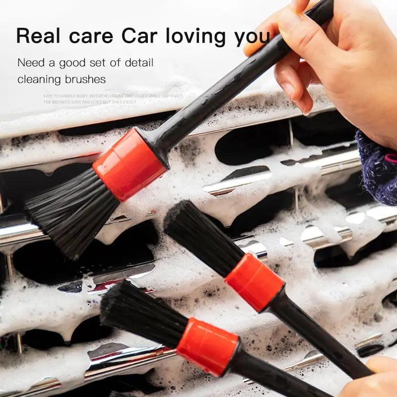 Ultimate Automotive Interior Cleaning Brush: Keep Your Car & Home Spotless  ourlum.com   