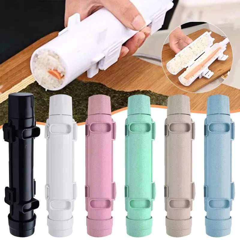 Quick Sushi Maker Bazooka Roller Rice Mold Vegetable Meat Rolling Tool DIY Sushi Making Machine Food Grade Kitchen Sushi Gadgets