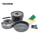 Portable Camping Cookware Set for Hiking and Picnics