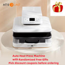 HTVRONT 15x15in 1500w Auto Heat Press Machine for T-Shirt