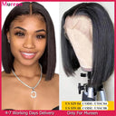 Mureen HD Transparent Lace Front Straight Bob Wig Online