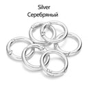 Metal O Ring Spring Clasps: DIY Jewelry Making Essentials