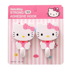 Hello Kitty Sanrio Adhesive Key Holder: Cute Organizer for Keys and More