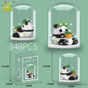 Cute Panda Micro Building Blocks: Creative DIY Animal City Toy  ourlum.com 21-1 no box  