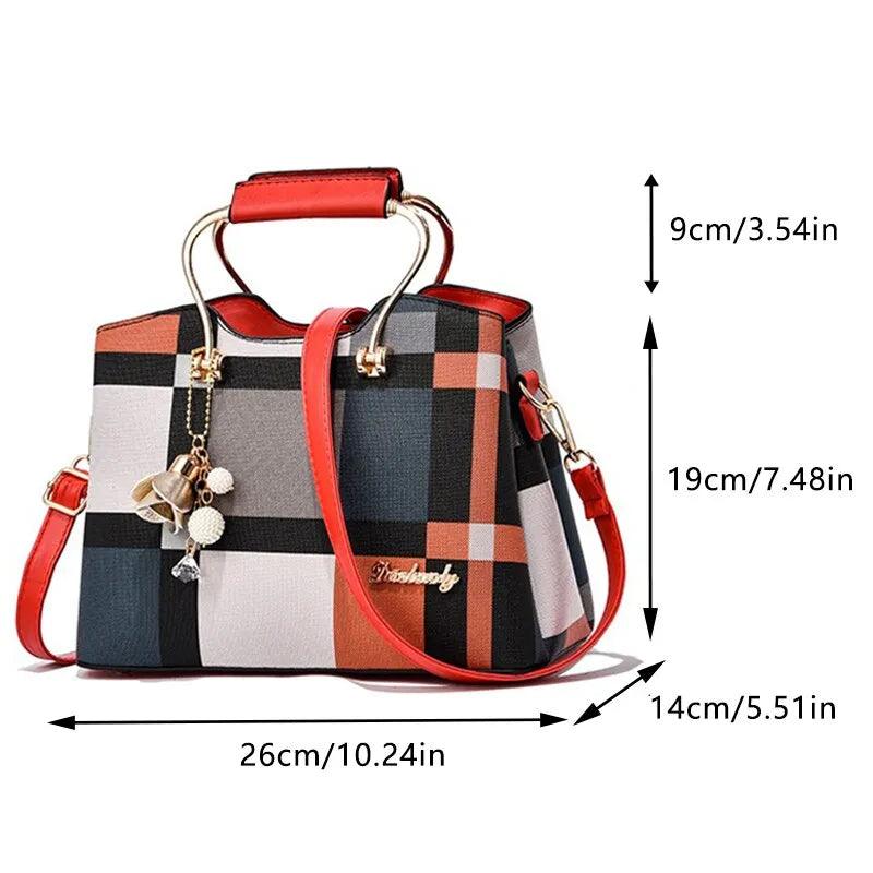 Stylish Faux Leather Crossbody Bag: Chic & Functional Women's Shoulder Purse  ourlum.com   