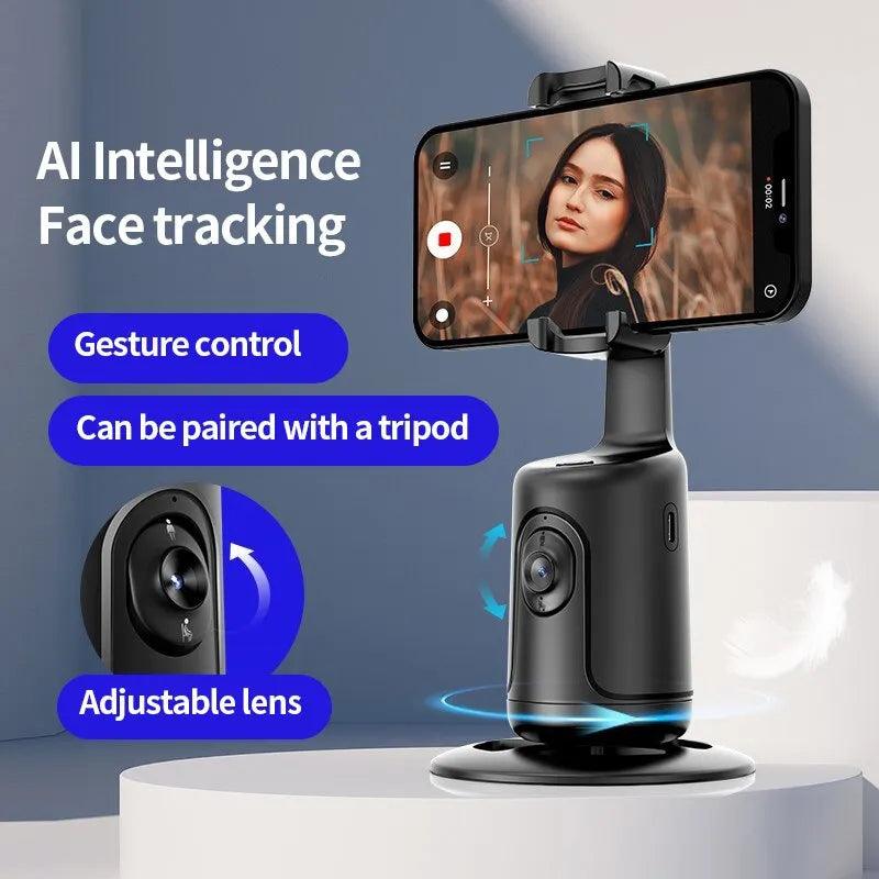 Intellig Ai Selfie Stick: Smart Face Tracking Mini Stick for Perfect Shots  ourlum.com   