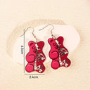 Exaggerated Cartoon Animal Earrings Unique Hip-Hop Jewelry