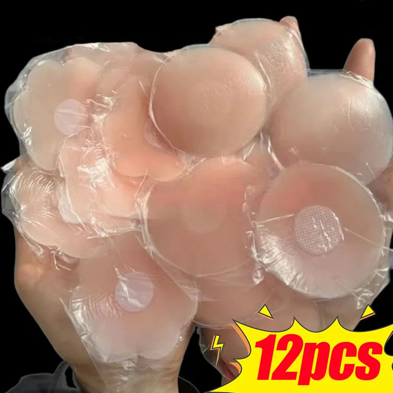 Lum Traceless Silicone Nipple Covers with Strong Adhesive - Eco-Friendly and Comfortable Breast Petals  Our Lum   
