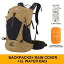 Mountaineering Backpack 35 Liters Men's and Women's Waterproof