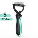 Pet Grooming Comb: Shedding Trimming Deshedding Brush Tool