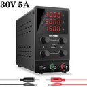 Adjustable Lab Power Supply: High Efficiency Regulator - Precision Control  ourlum.com ZE09-4Digits 30V5A CHINA 110V