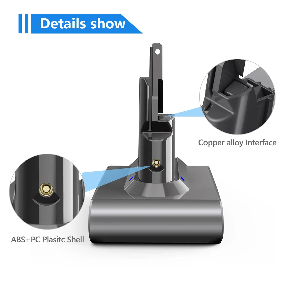 Bonacell Battery for Dyson Vacuum Cleaners: High-Capacity Spare Battery  ourlum.com   