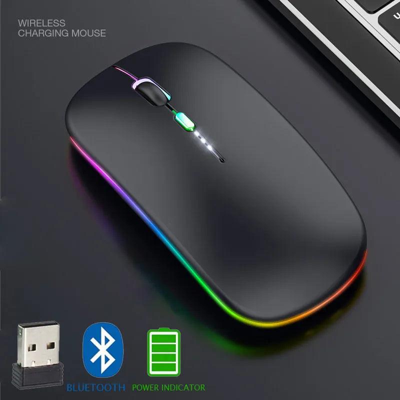 Bluetooth Wireless Mouse: Enhanced Gaming & Productivity  ourlum.com   