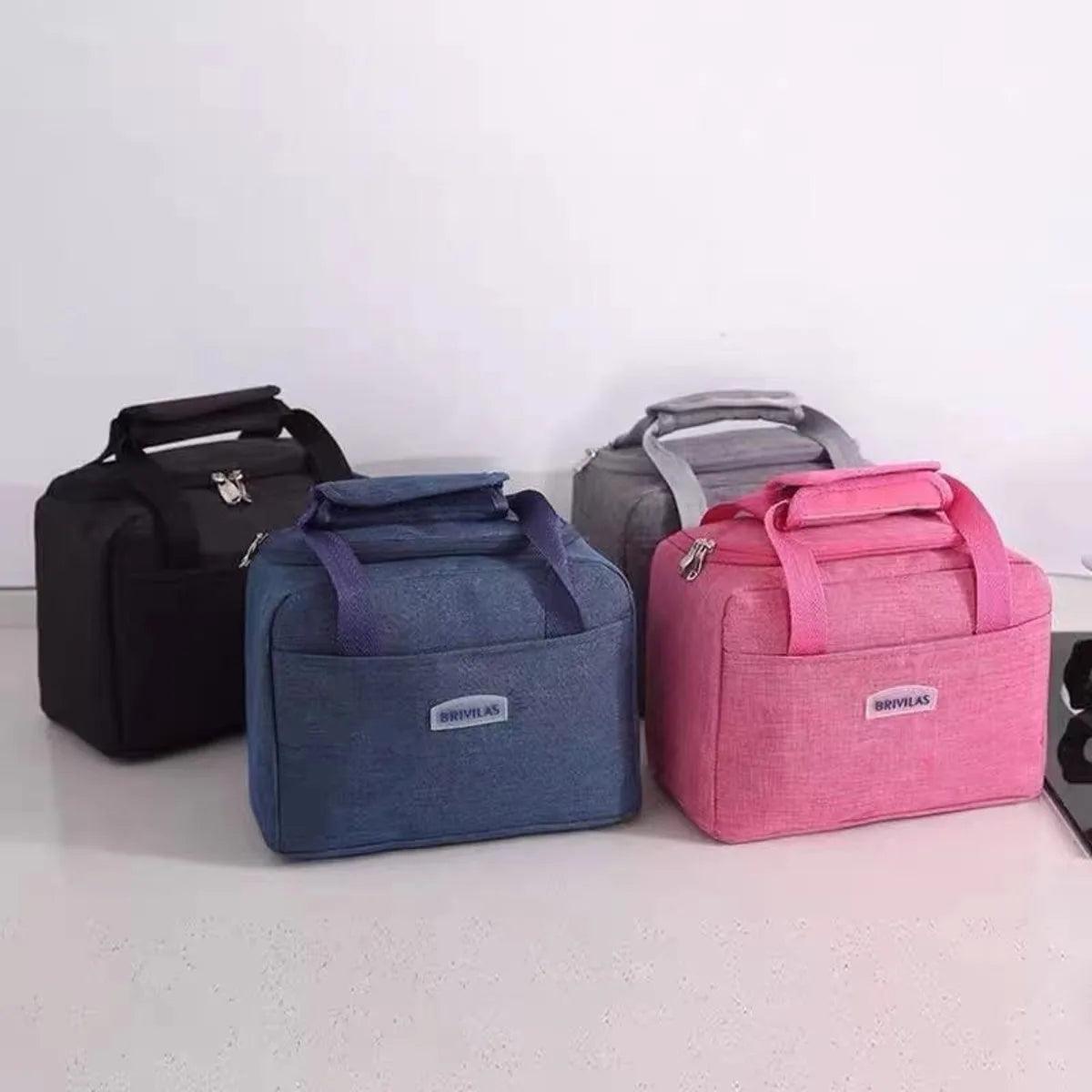Portable Thermal Insulated Lunch Bag with Assorted Color Options  ourlum.com   