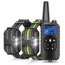 Rechargeable Dog Training Collar: Waterproof Barking Control with Remote & LCD Display  ourlum.com   