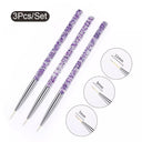 Nail Art Brush Set: Professional Tools for Detailed Designs