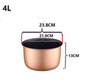 2L 3L 4L 5L Latest Technology Gold Rice Cooker Pot Perfectly