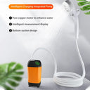 Portable Electric Camping Shower with Digital Temp Display