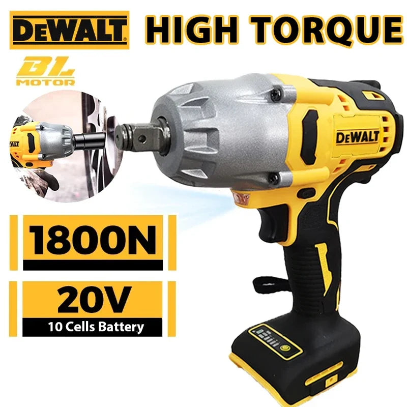 DEWALT 1/2" Brushless Cordless Impact Wrench - High Torque for 20V Battery Power