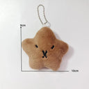 Capybara Plush Toy Keychain Bag Charm Stylish Animal Accessory