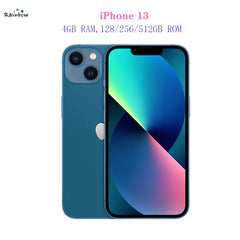 Apple iPhone 13 5G Smartphone - 128GB/512GB, A15 Bionic, Dual Cameras, Face ID, 6.1" Display