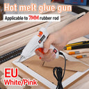 90W Hot Melt Glue Gun with Switch for 7mm Glue Stick Mini Indusrial Adhesive Hot Gun Electric Heat Temperature Gun Repair Tool  ourlum.com   