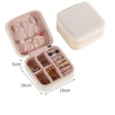 Portable Jewellery Box Ring Box Necklace Earring Storage Box