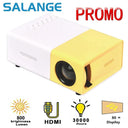 Salange YG300 Mini LED Projector 1000 Lumens HDMI USB Portable