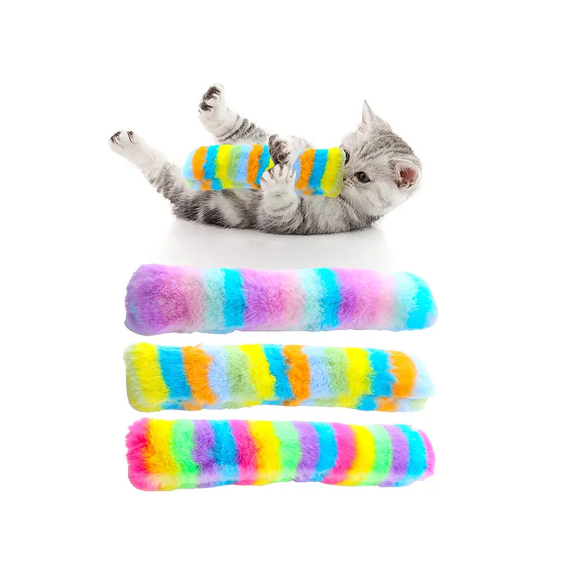 Interactive Cat Toy: Plush Pillow with Catnip, Bite Resistant & Fun Play  ourlum.com   