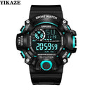 YIKAZE LED Digital Sports Watch: Stylish & Functional Timepiece  ourlum.com   