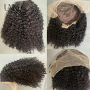 Short Curly Bob Wig with Water Lace Front 13x4 Lace Wig