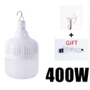 Portable 500W LED Camping Light with USB Rechargeable Bulb - Versatile Outdoor Lighting Solution  ourlum.com 400W CN 