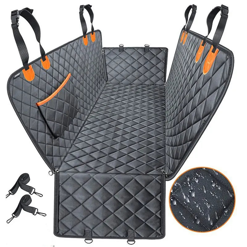 Dog Car Seat Cover: Waterproof Carrier Travel Mat Hammock Safety Pad  ourlum.com   