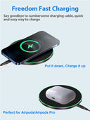 30W Wireless Charger Pad Stand for iPhone 15 14 13 12 11X8 Samsung Xiaomi Phone Chargers Induction Fast Charging Dock Station