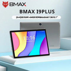 BMAX Kids Tablet: High-Performance Educational Device with 10.1" Screen, Long Battery Life, and Android 13