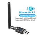 Zexmte Bluetooth Adapter: Enhanced Wireless Audio Experience  ourlum.com 100M BT5.1 B  