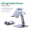 Adjustable Aluminum Tablet Stand: Universal Holder for iPad & Phone  ourlum.com Lifting Tablet Stand CHINA 