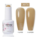 Clou Beaute Gel Polish Set for Professional Manicures