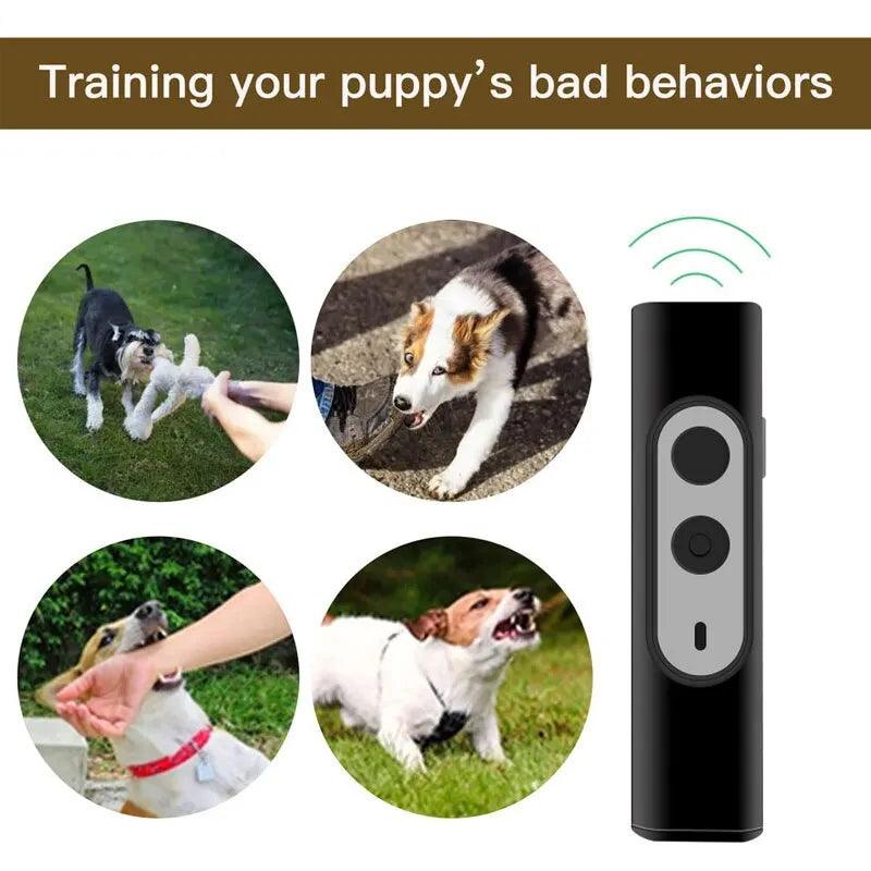 Ultrasonic Pet Repeller: Silence Barking with Precision Targeting  ourlum.com   