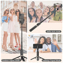 Bluetooth Wireless Handheld Selfie Stick Tripod Monopod Remote for Huawei iPhone 13 Pro Max